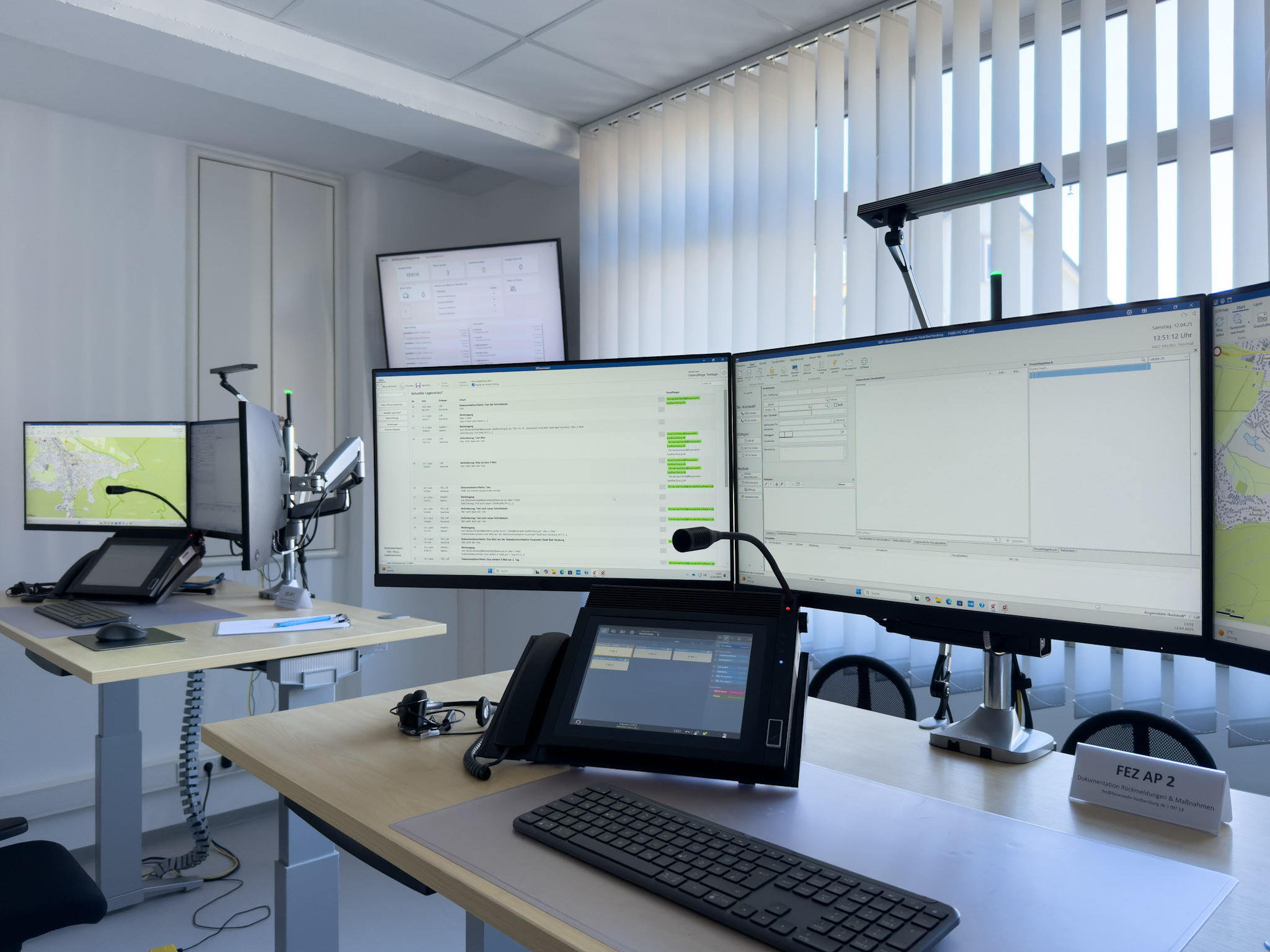 Einsatzzentrale Bild